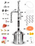 Самогонный аппарат Шнапсер ХО4М 50л (Schnapser XO4M)(Стандарт)